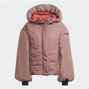 NWT Adidas Wonder Oxide Pink TERREX MYSHELTER COLD.RDY 600 Down Puffer Jacket
